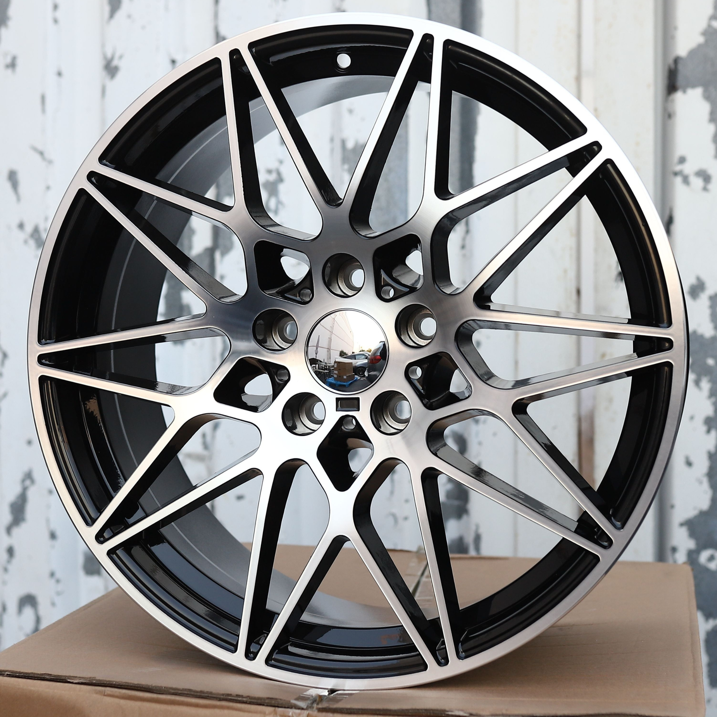 19x8.5"/19x9.5" Black Machine 666M Style (5x120) Wheels Fits BMW F30 F10 G30 E90 3 5 7 Series X5 X6