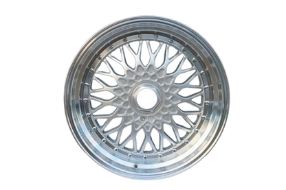 Automotive Wheel Rim Replacement Silver BBS Style 20 Inch