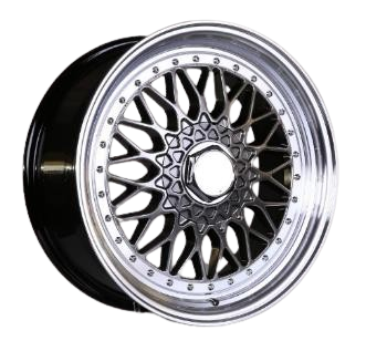 Automotive Wheel Rim Replacement Black BBS Style 20 Inch