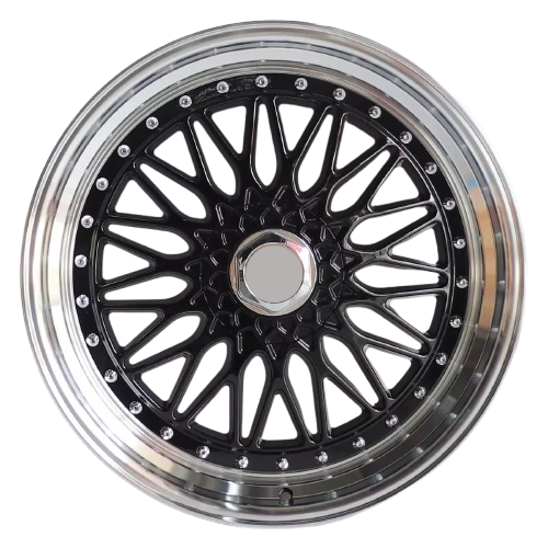 Automotive Wheel Rim Replacement Black BBS Style 20 Inch
