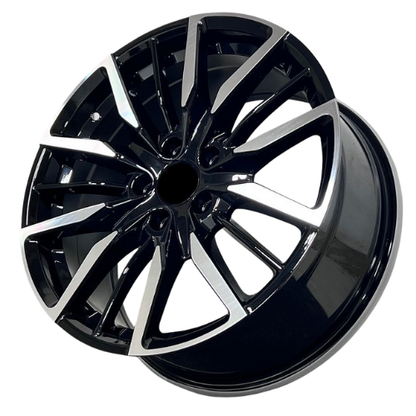 Automotive Wheel Rim Replacement Gloss Black Style 18 Inch
