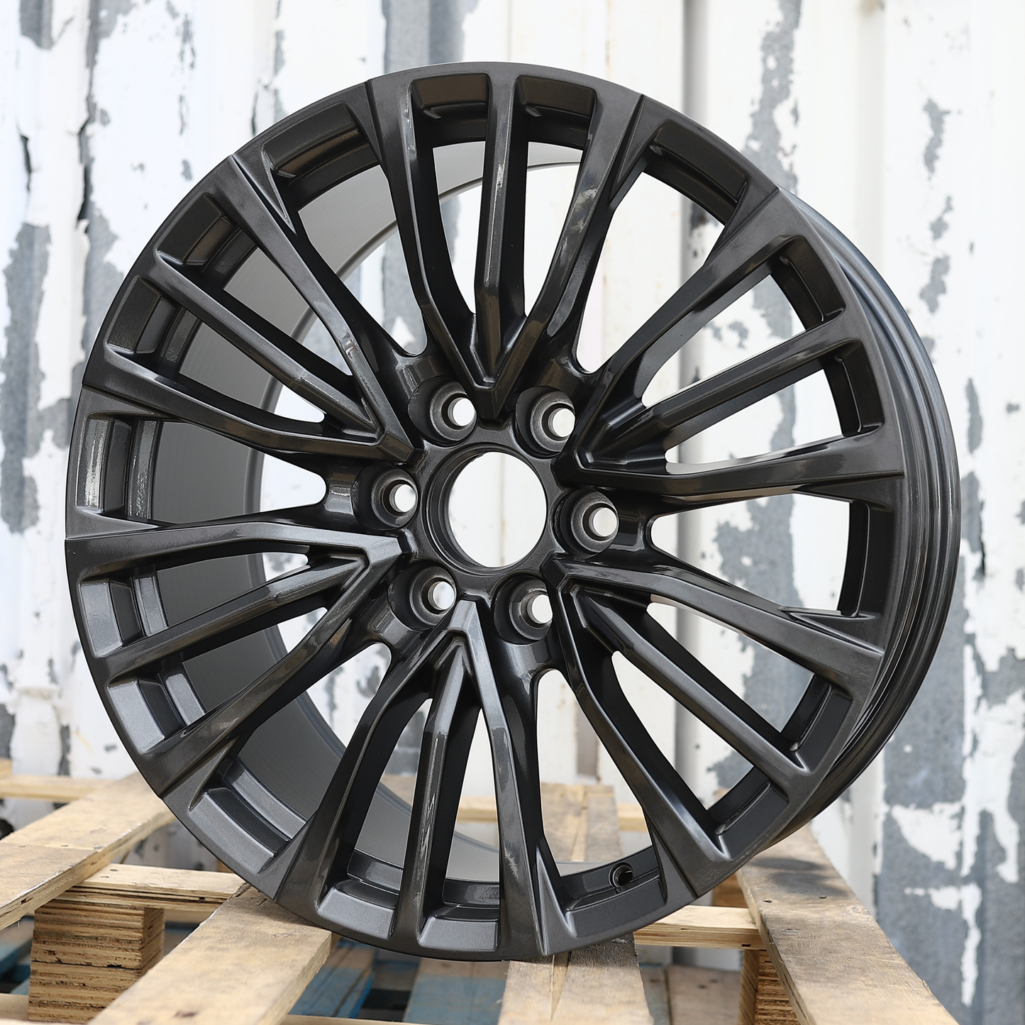 20x9" Gray Wheels (6x139.7) Fits Chevy Tahoe Suburban GMC Yukon Cadillac Escalade
