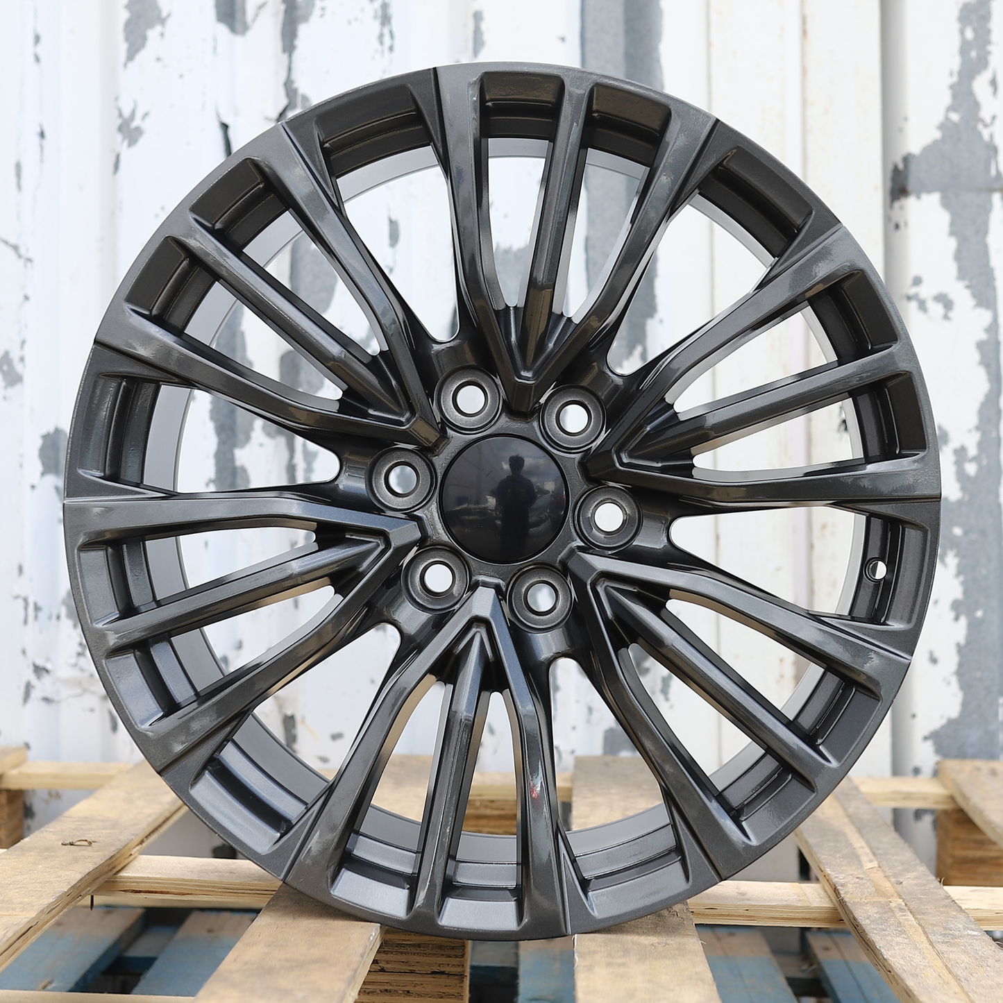 20x9" Gray Wheels (6x139.7) Fits Chevy Tahoe Suburban GMC Yukon Cadillac Escalade