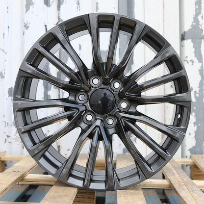 20x9" Gray Wheels (6x139.7) Fits Chevy Tahoe Suburban GMC Yukon Cadillac Escalade