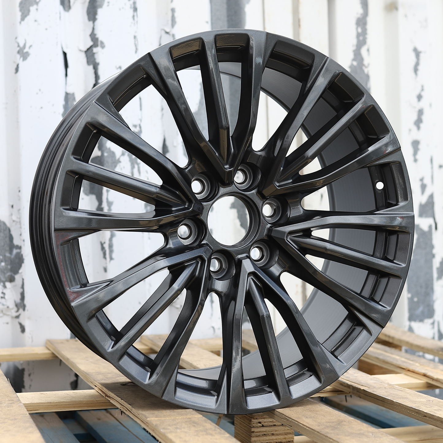 20x9" Gray Wheels (6x139.7) Fits Chevy Tahoe Suburban GMC Yukon Cadillac Escalade