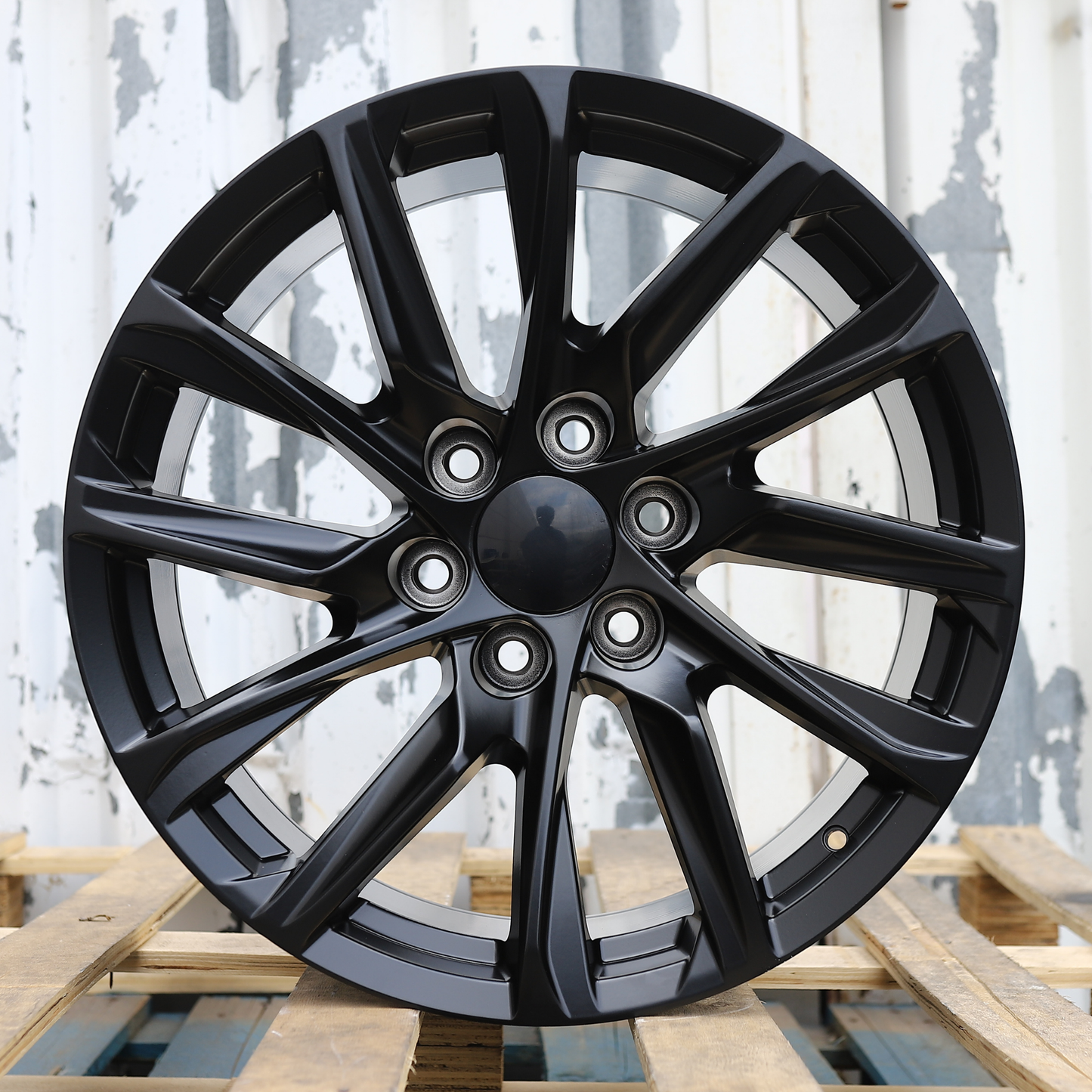 20x9" Matte Black Wheels (6x139.7) Fits Chevy Tahoe Suburban GMC Yukon Cadillac Escalade