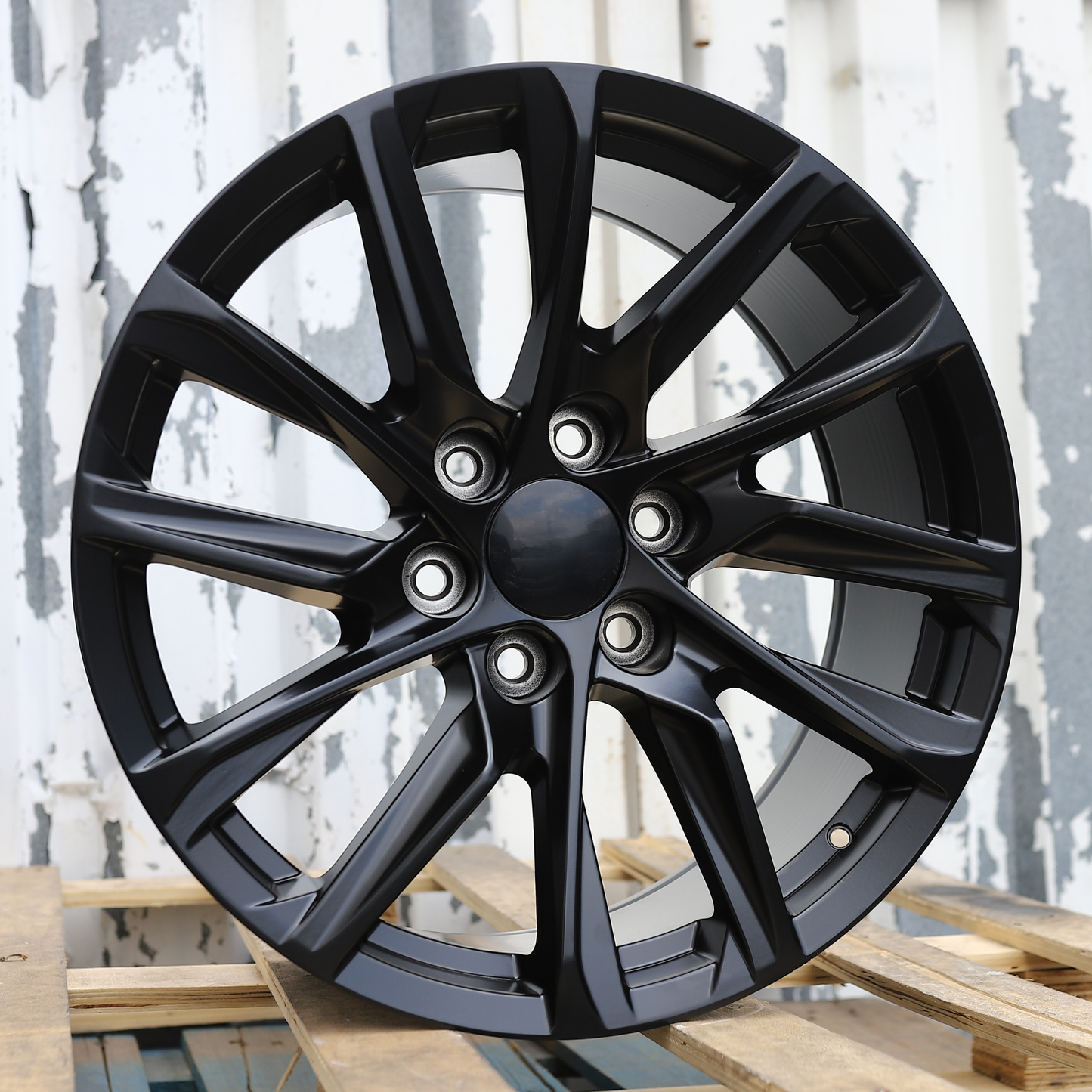 20x9" Matte Black Wheels (6x139.7) Fits Chevy Tahoe Suburban GMC Yukon Cadillac Escalade