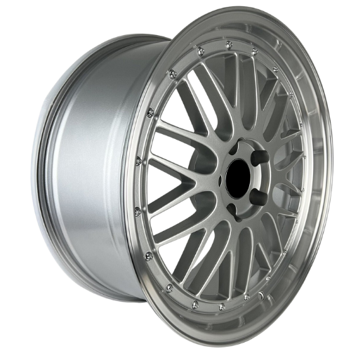 Automotive Wheel Rim Replacement Silver  BBS LM Model Style 19 Inch