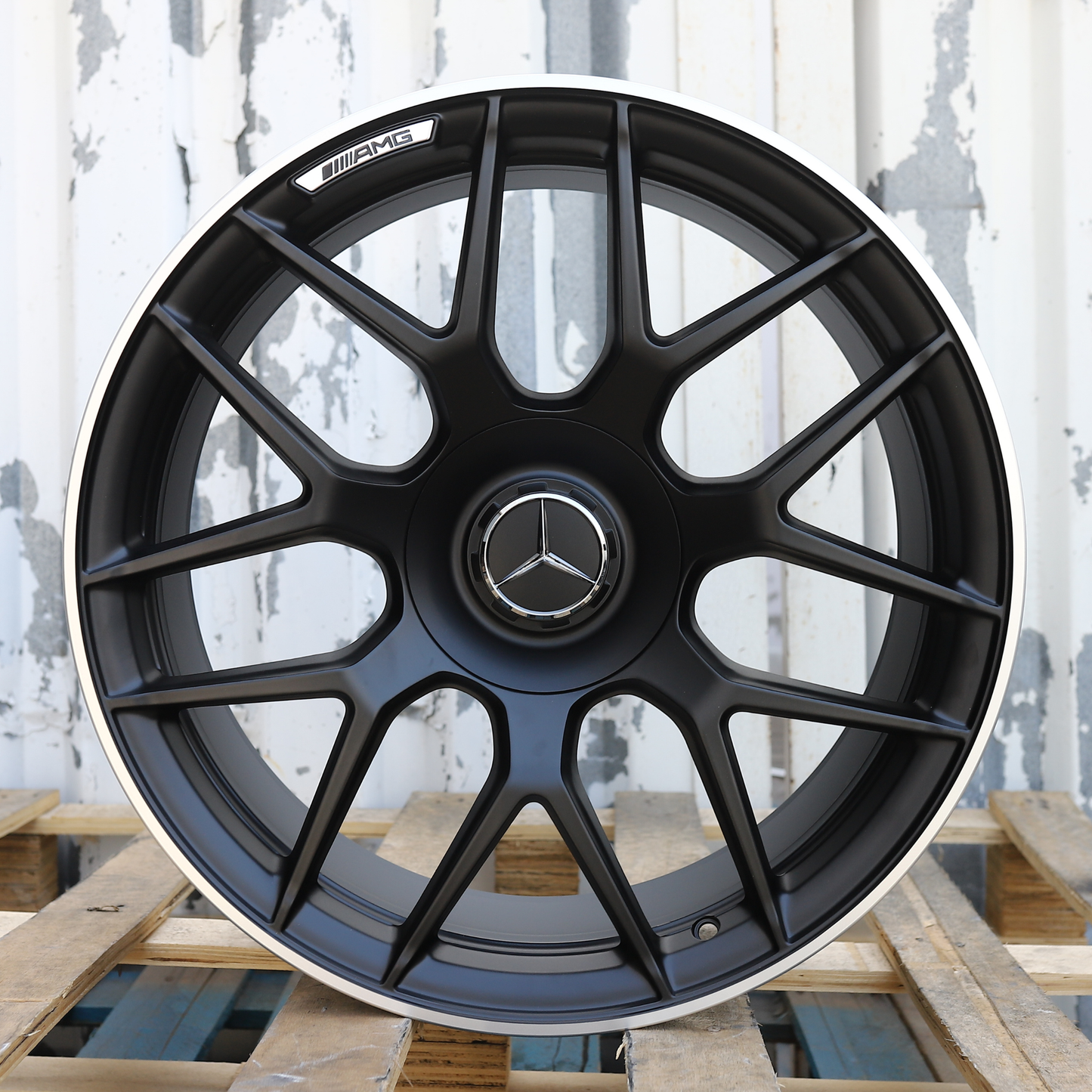 21x10" Satin Black Mercedes G63 AMG Style Wheels (5x130) Fits G63 G550 G500
