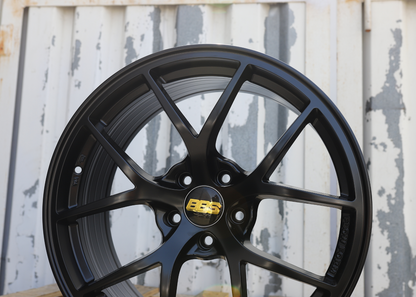 19x9.5" Satin Black RI-A BBS Style Wheels (5x114.3) Fits Nissan 370Z Infiniti G37 Q50 Lexus IS350 WRX STI