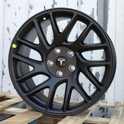 19x8.5" Gunmetal Photon Style Wheels (5x114.3) Fits Tesla Model 3 & Model Y AWD/RWD, Long Range & Performance