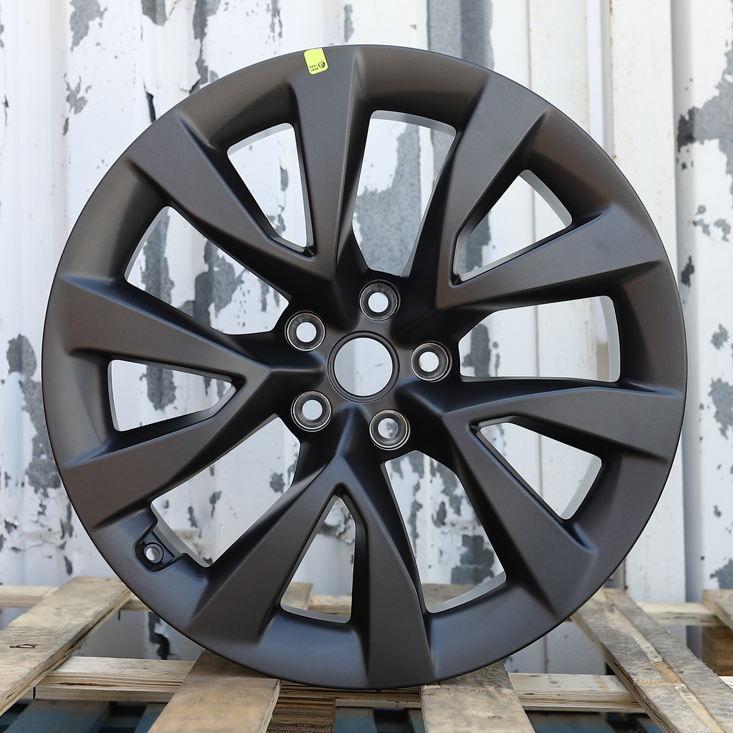 20x9"/20x9.5" Gunmetal Gray Cyberstream Style Wheels (5x120) Fits Tesla Model S & Model X AWD, Long Range & Plaid