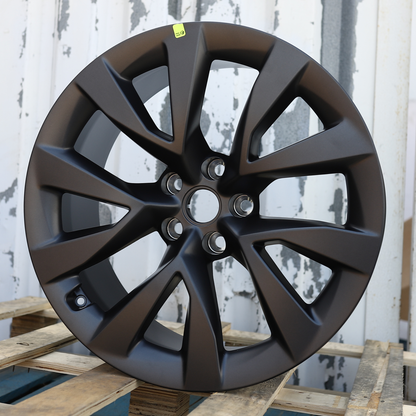 20x9"/20x9.5" Gunmetal Gray Cyberstream Style Wheels (5x120) Fits Tesla Model S & Model X AWD, Long Range & Plaid