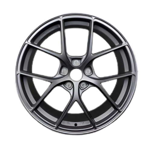 Automotive Wheel Rim Replacement Hyper Black BBS Style 20 Inch