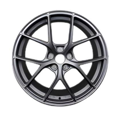 Automotive Wheel Rim Replacement Hyper Black BBS Style 20 Inch