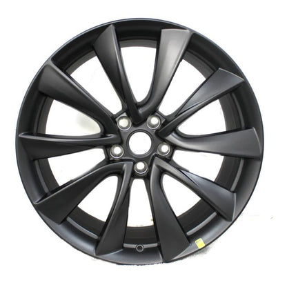 Automotive Wheel Rim Replacement Silver Tesla Model 3 Style 19 Inch
