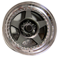 Automotive Wheel Rim Replacement Hyper Black Work Meister Style 18 Inch