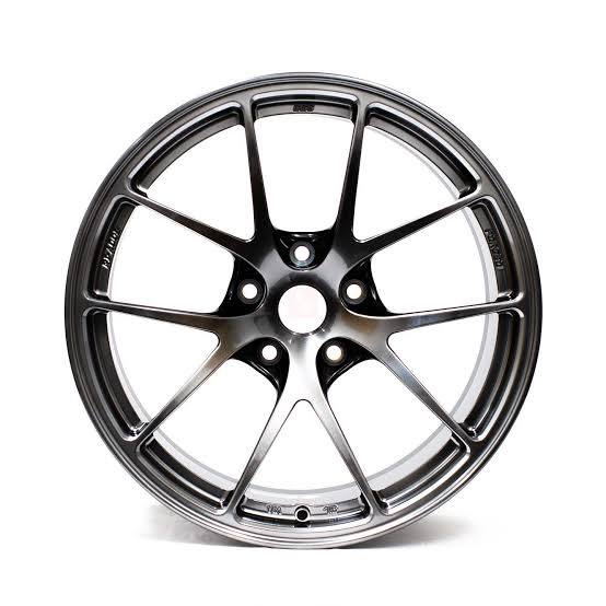 Automotive Wheel Rim Replacement Hyper Black BBS RI-A Model Style 18 Inch
