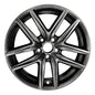 Automotive Wheel Rim Replacement Hyper Silver Lexus Style 18 Inch