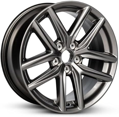 Automotive Wheel Rim Replacement Hyper Silver Lexus Style 18 Inch