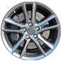 Automotive Wheel Rim Replacement Hyper Silver Lexus IS Model Style 18 Inch
