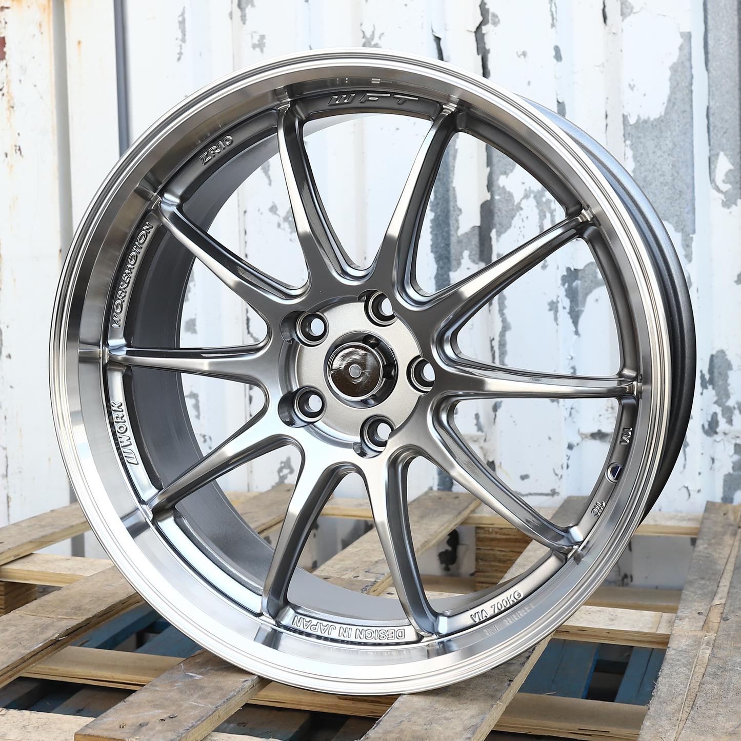 19x8.5"/19x9.5" ZR10 WORK Style Wheels (5x120) Fits BMW 3 Series 4 Series 5 Series