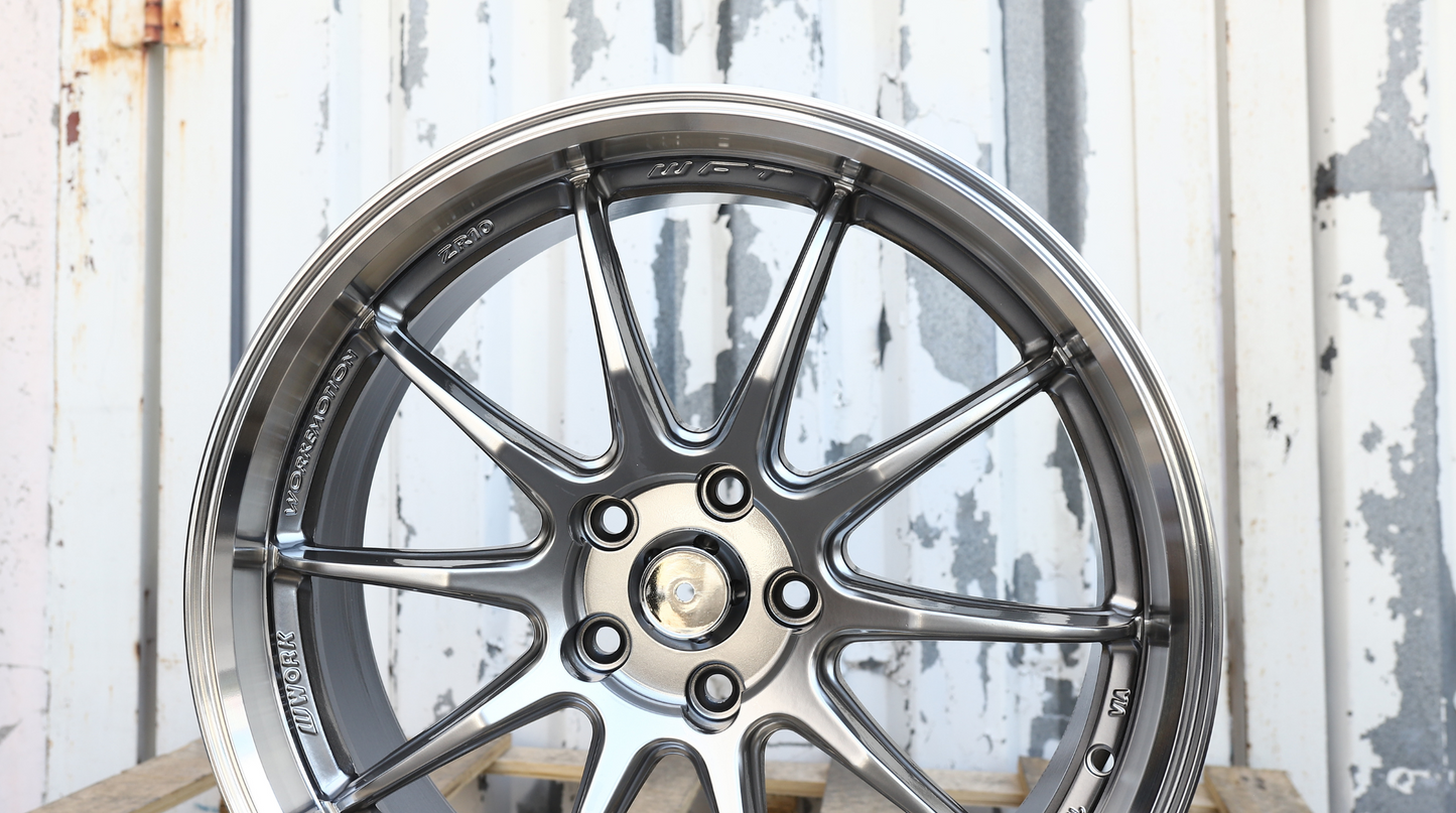 19x8.5"/19x9.5" ZR10 WORK Style Wheels (5x120) Fits BMW 3 Series 4 Series 5 Series