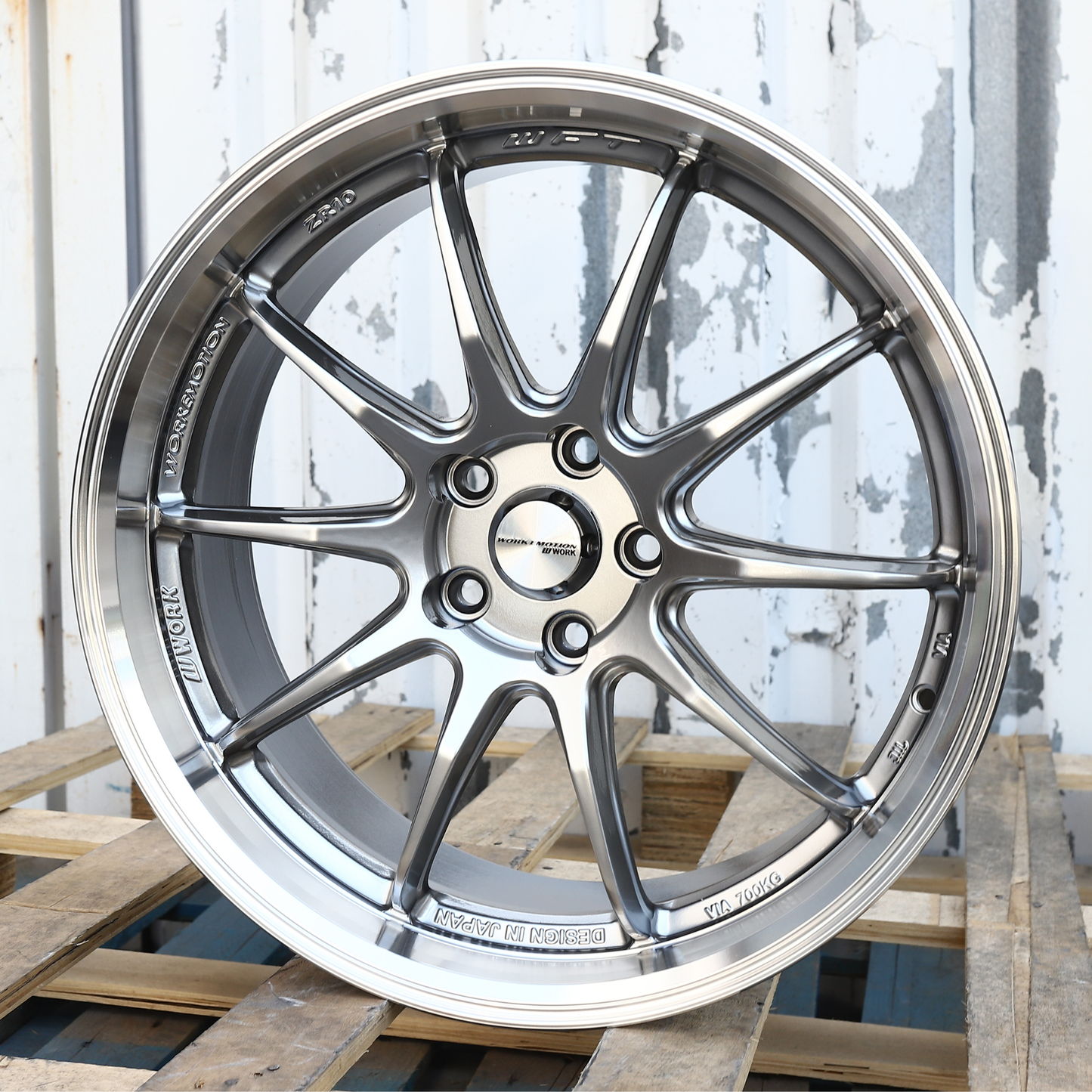 19x8.5"/19x9.5" ZR10 WORK Style Wheels (5x120) Fits BMW 3 Series 4 Series 5 Series