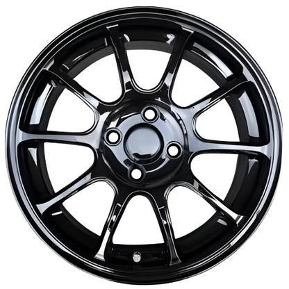 Automotive Wheel Rim Replacement Black RAYS Style 19 Inch