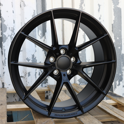 18x8"/18x9" Satin Black 763M Style Wheels (5x120) Fits BMW E90 F30 E60 F10 3 5 7 Series X5 X6
