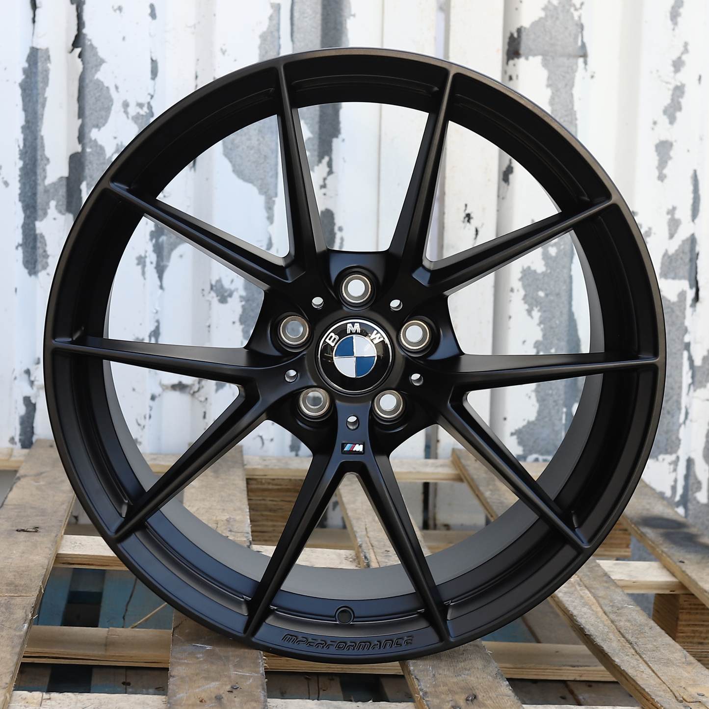 19x8.5"/19x9.5" Satin Black 763M Style Wheels (5x112) Fits BMW G20 G30 X3 X5 3 4 5 Series