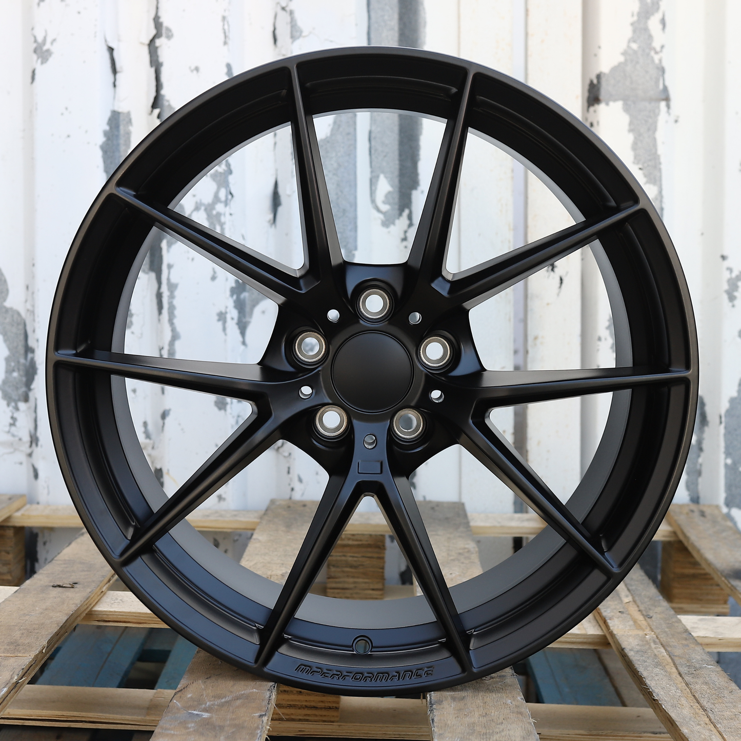 19x8.5"/19x9.5" Satin Black 763M Style Wheels (5x112) Fits BMW G20 G30 X3 X5 3 4 5 Series