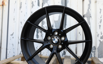 19x8.5"/19x9.5" Satin Black 763M Style Wheels (5x112) Fits BMW G20 G30 X3 X5 3 4 5 Series