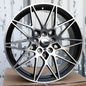 19x8.5"/19x9.5" Black Machine 666M Style (5x120) Wheels Fits BMW F30 F10 G30 E90 3 5 7 Series X5 X6