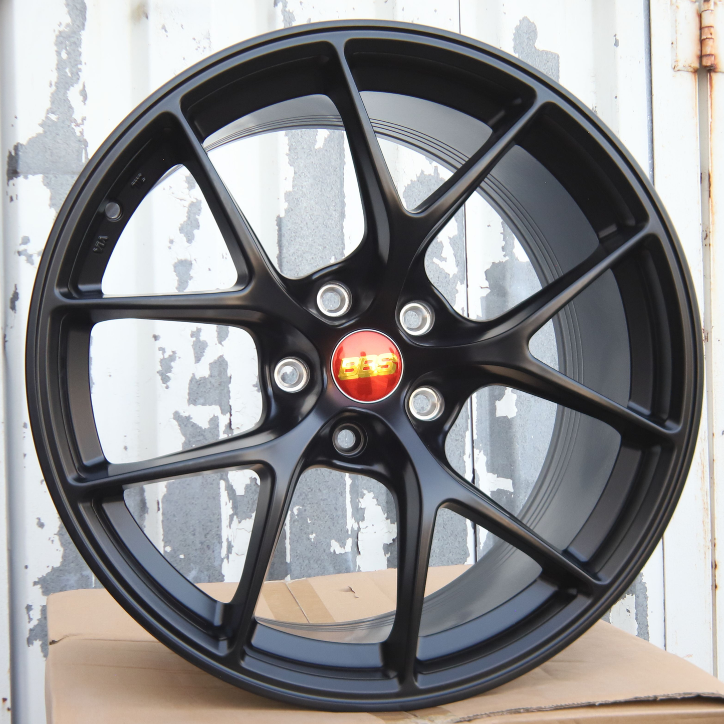 19x9.5" Satin Black Wheels (5x112) Fits Mercedes C300 C43 E350 E400 CLS550 S550