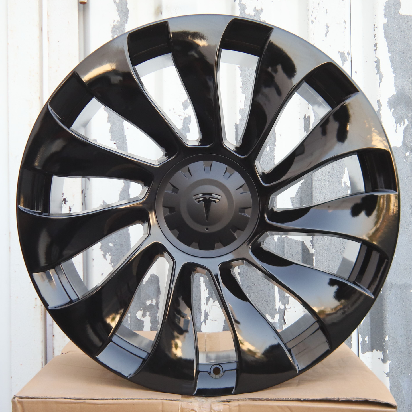 20x9" Uberturbine Style Wheels (5x114.3) Fits Tesla Model 3 & Model Y AWD/RWD, Long Range & Performance