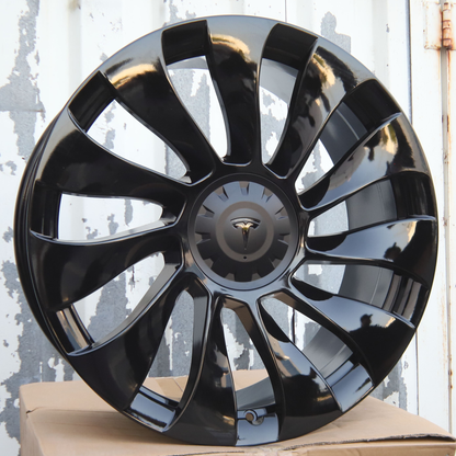 20x9" Uberturbine Style Wheels (5x114.3) Fits Tesla Model 3 & Model Y AWD/RWD, Long Range & Performance